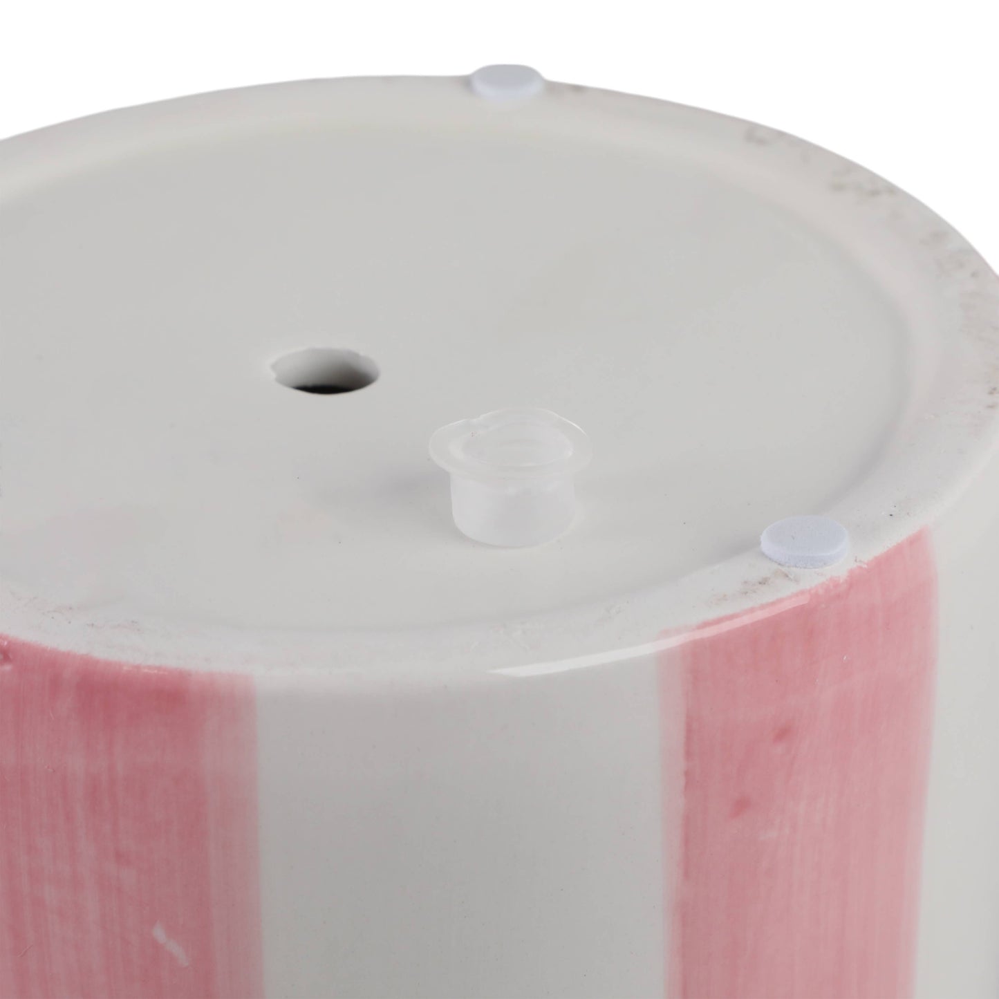 Pink Ceramic Striped Scallop,