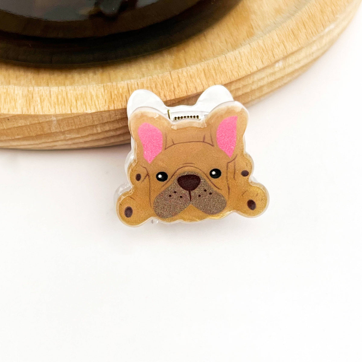 Mini Cute Puppy Claw Clip