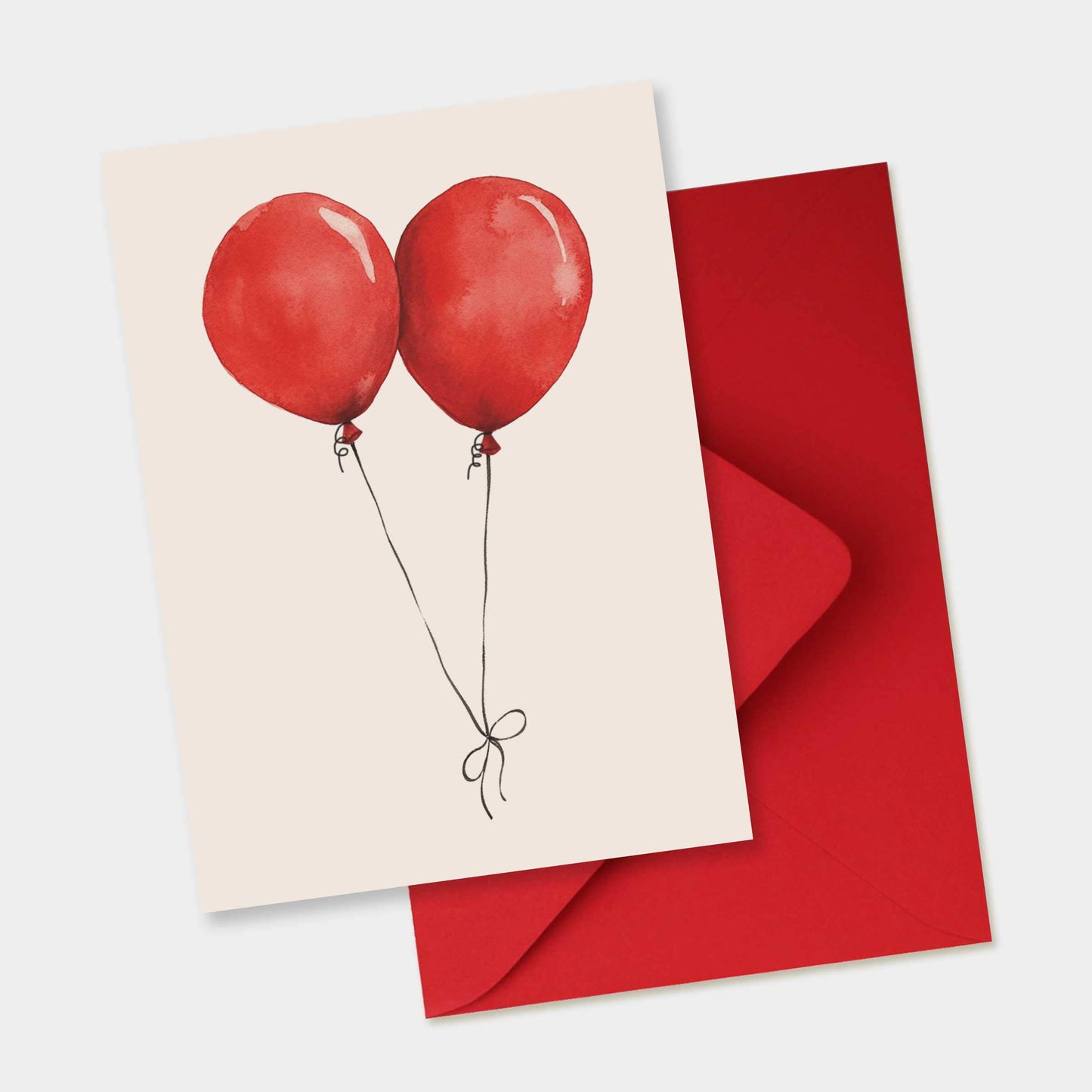 Balloons - Box of 6 Note Cards