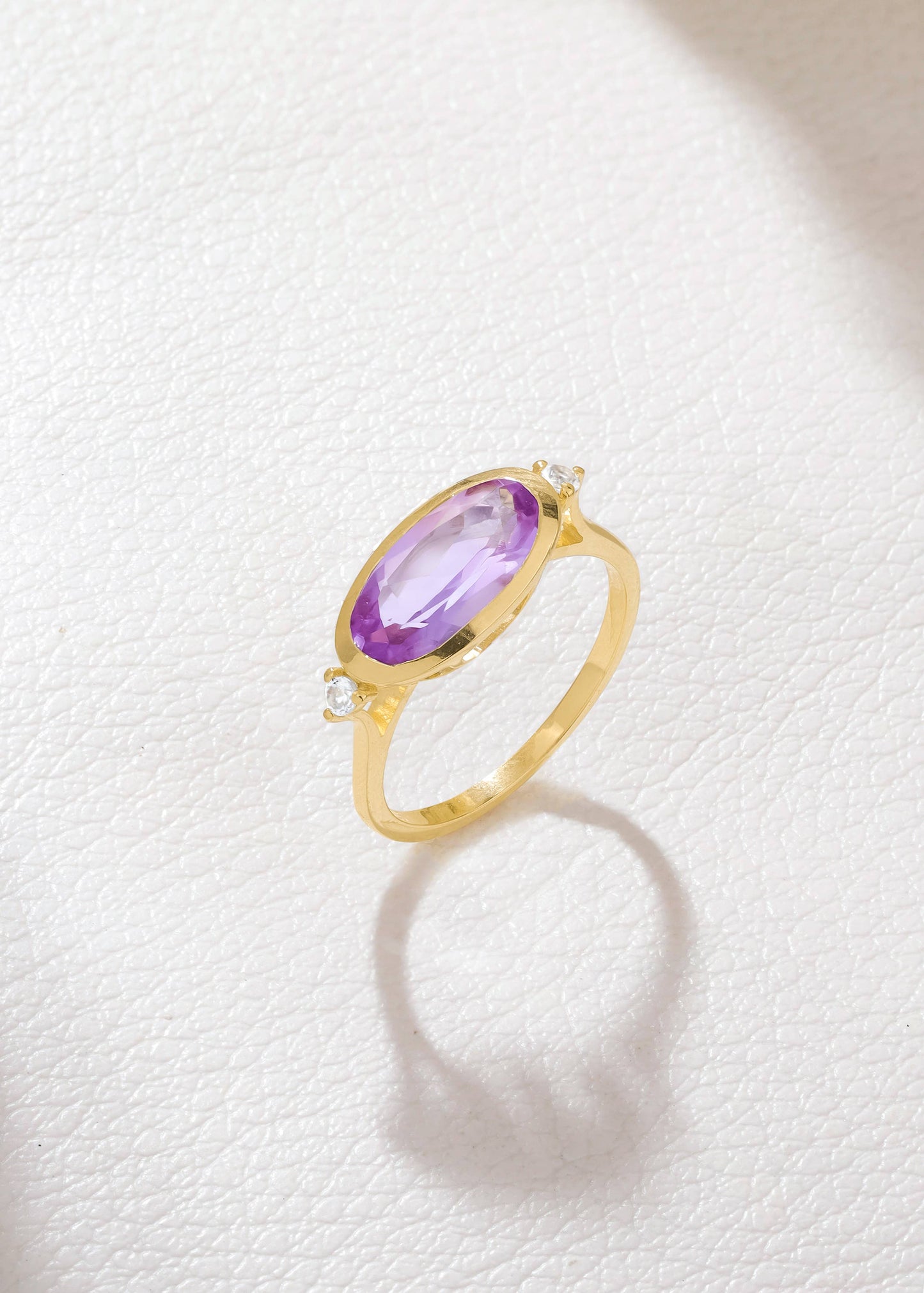 Pink Amethyst Elegance Ring