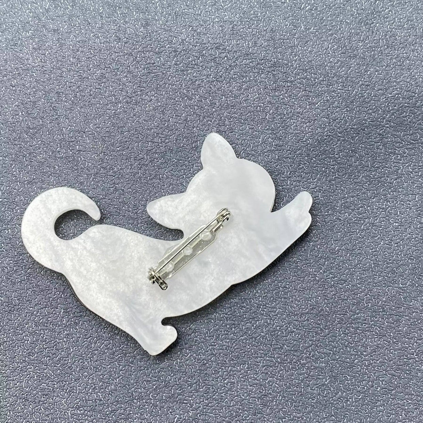 Cat Acrylic Brooch