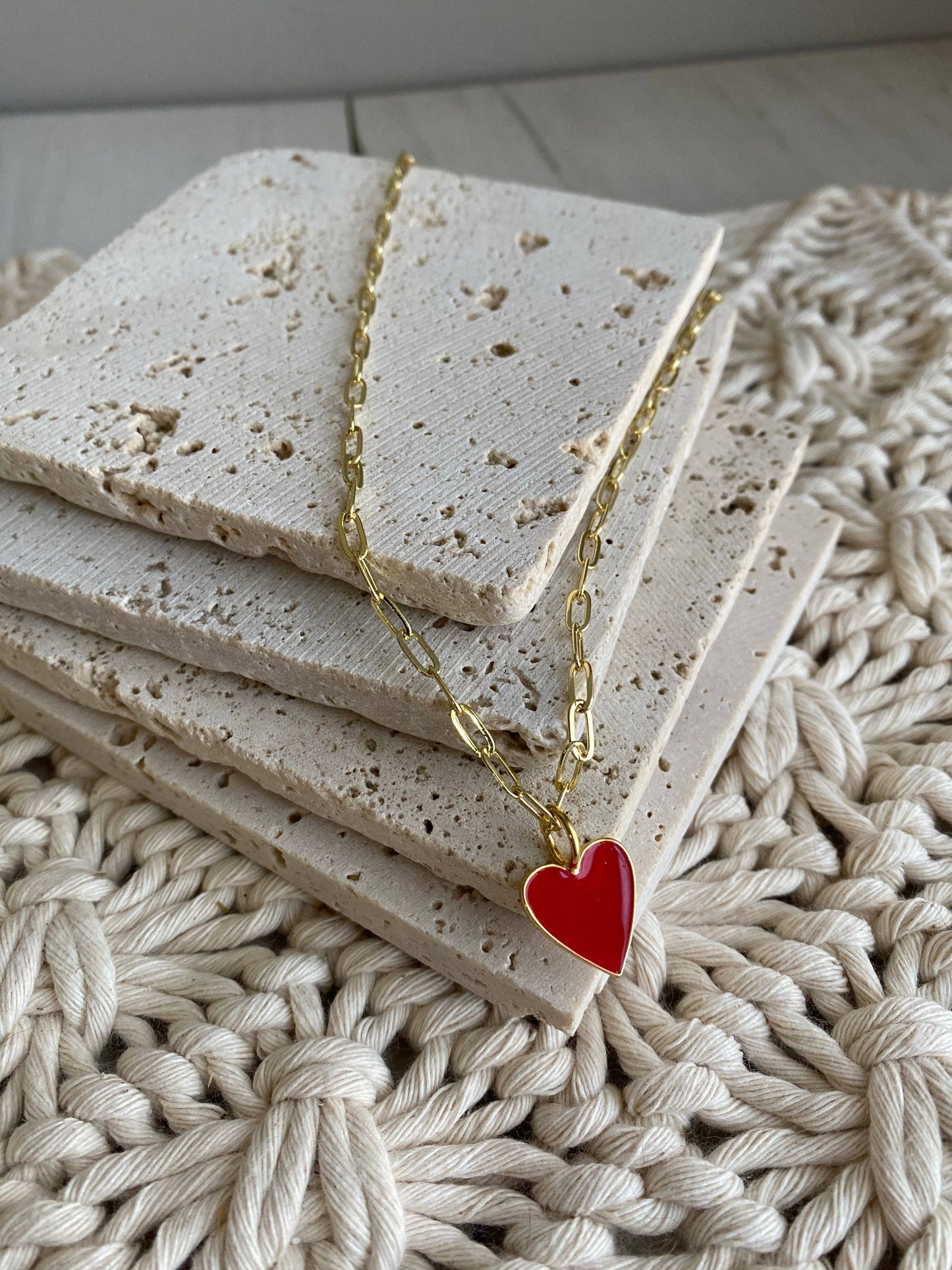 Heart on My Sleeve Necklace