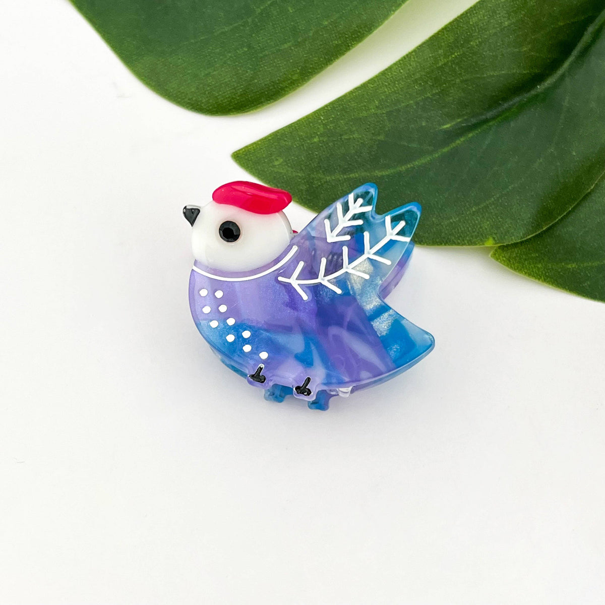 Mini Bird Hair Claw Clip