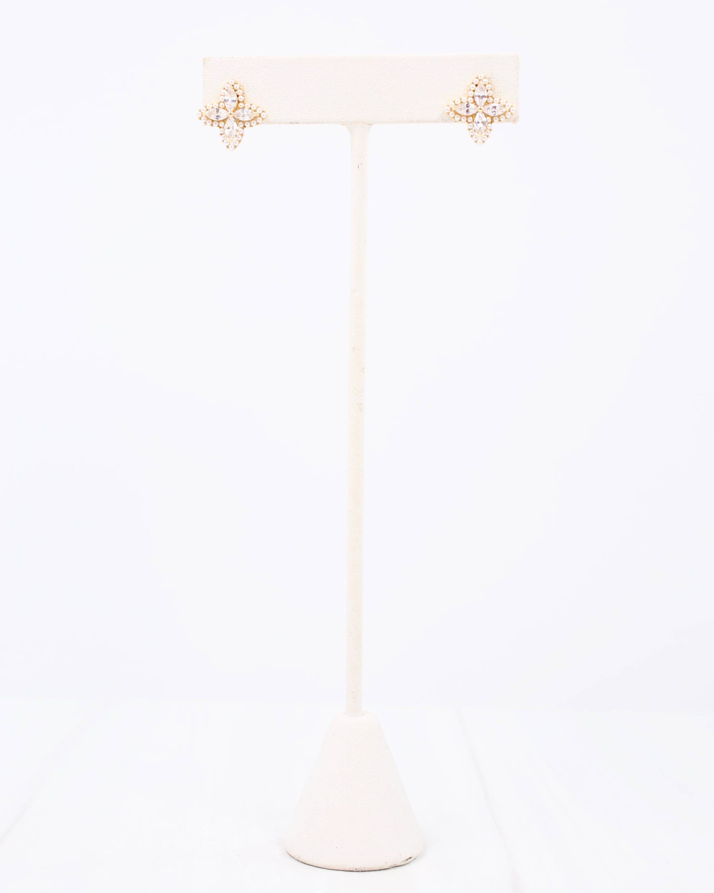 Westminster Crystal Stud Gold