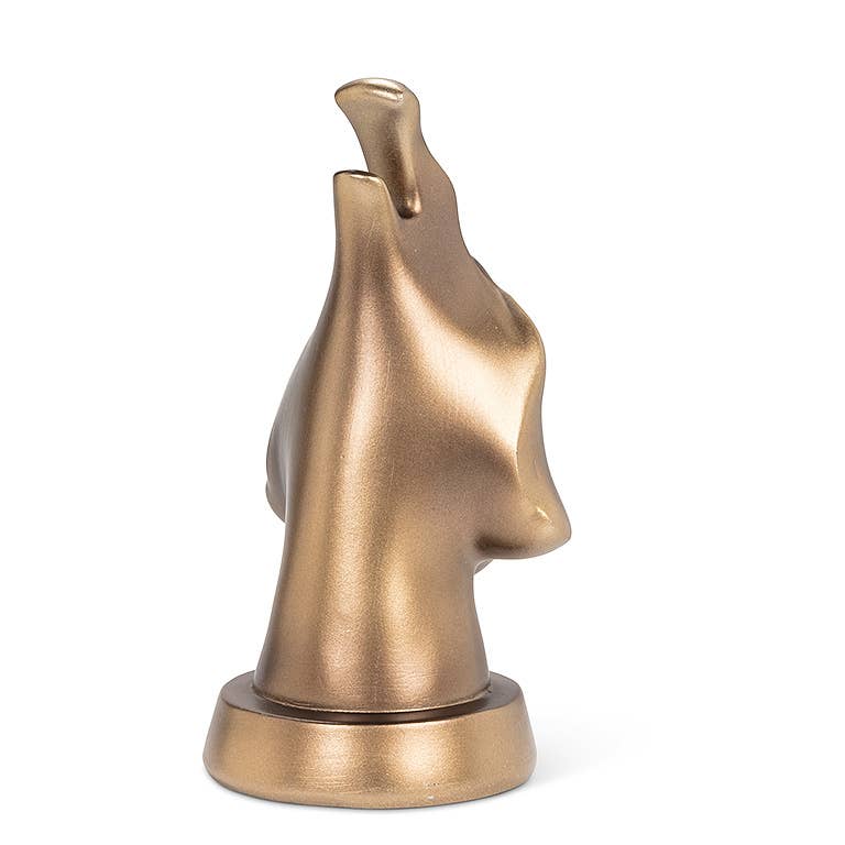 Dog Face Eyeglass Holder-Bronze-6”