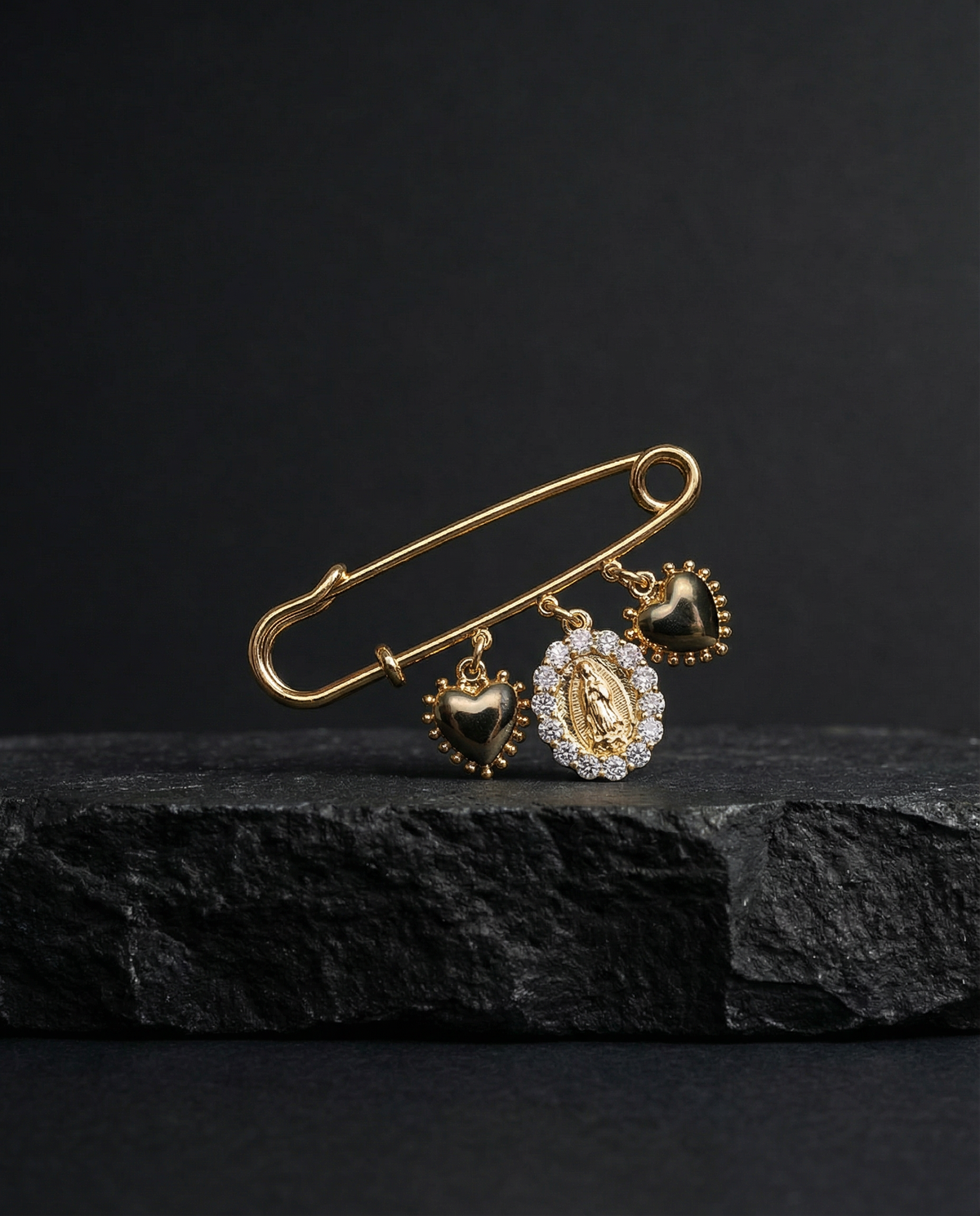 Brooch - Broche de Imperdible de la Virgen María
