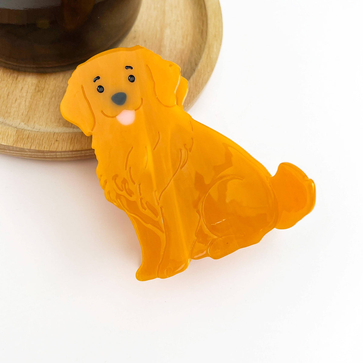 Cute Puppy Hair Claw Clip