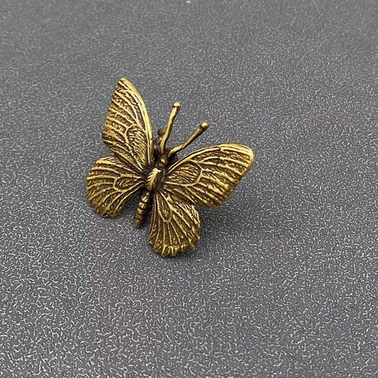 Vintage Brass Butterfly Crafts Desktop Ornaments