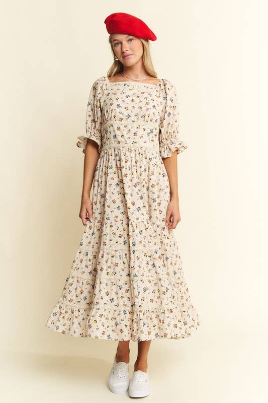 DITSY FLORAL PRINT DRESS