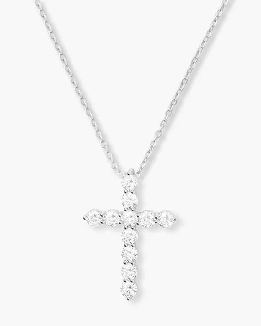 Oh She Fancy Cross Pendant 15"