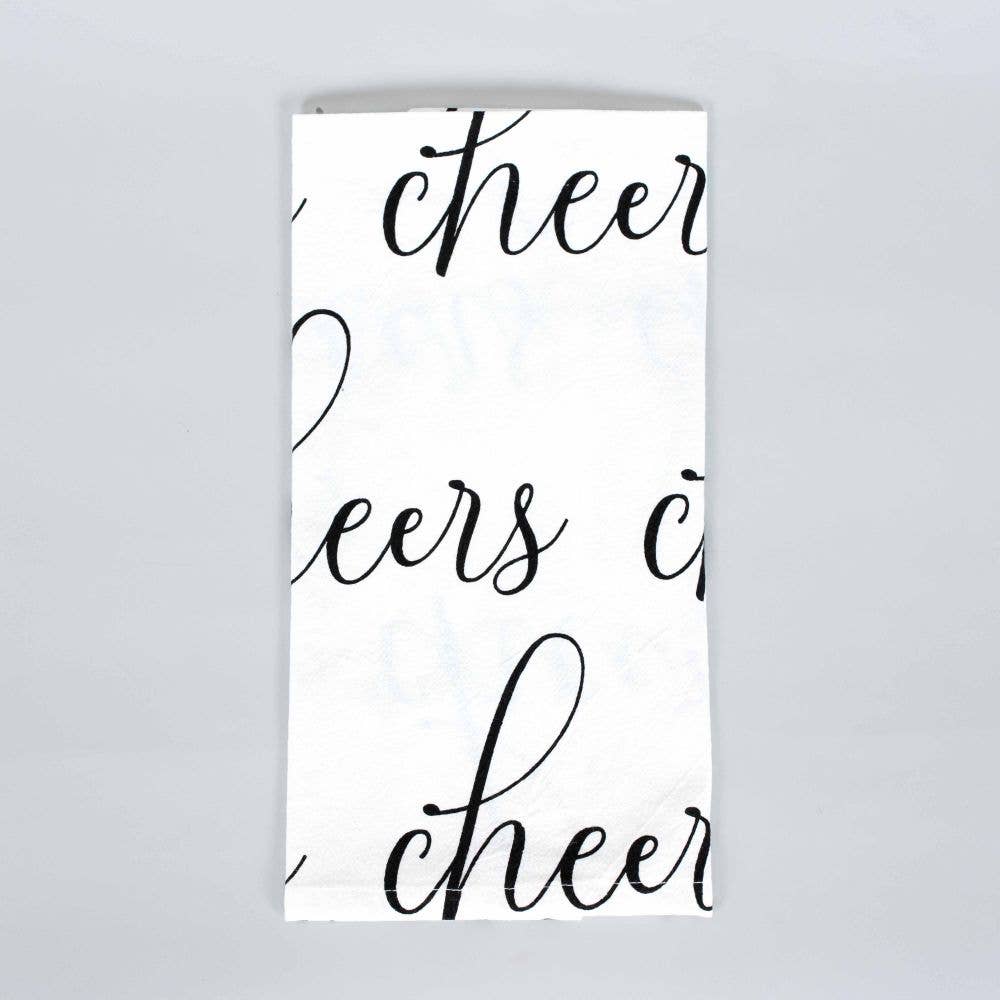 16x24 tea towel (CHEERS) kitchen decor home