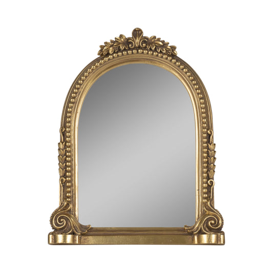 Resin Ornate Detail Arched Picture Frame - Gold, 5x7 in.