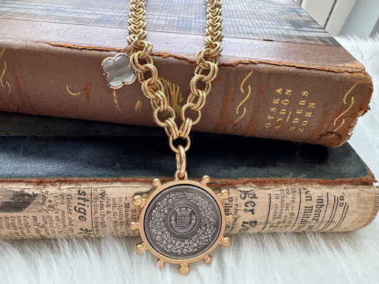 French Legacy Medallion Necklace
