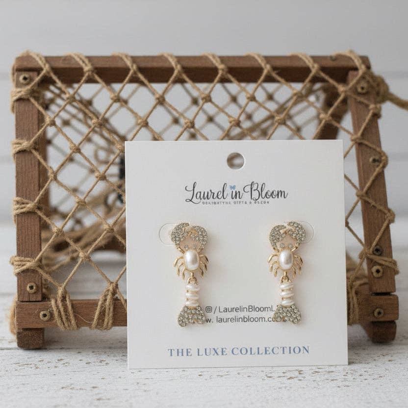 LUXE Lobster Earrings