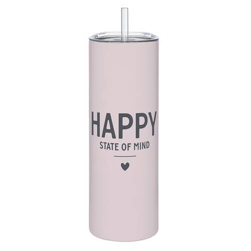 Skinny Tumbler - Happy