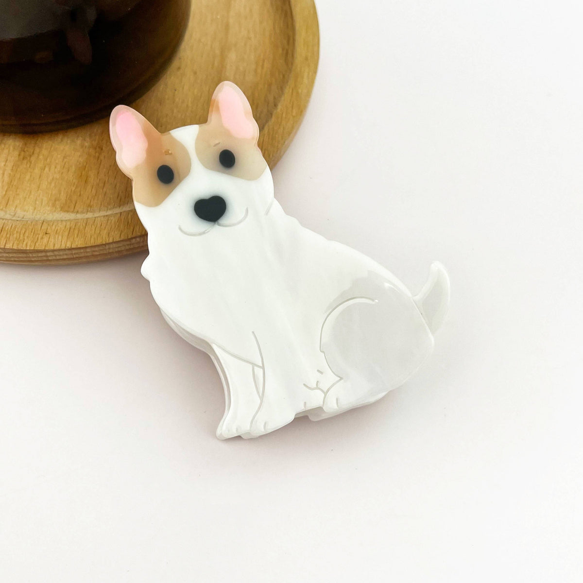 Cute Puppy Hair Claw Clip