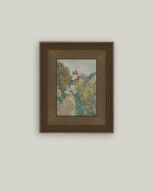 The House of Dr Gachet Framed Antique Art