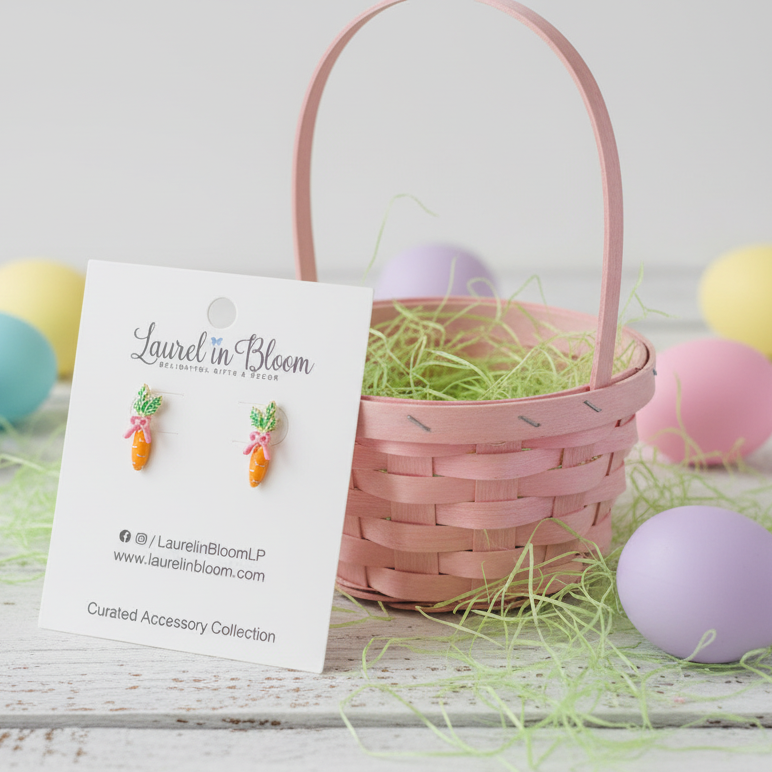 Bitty Baby Carrot Earrings