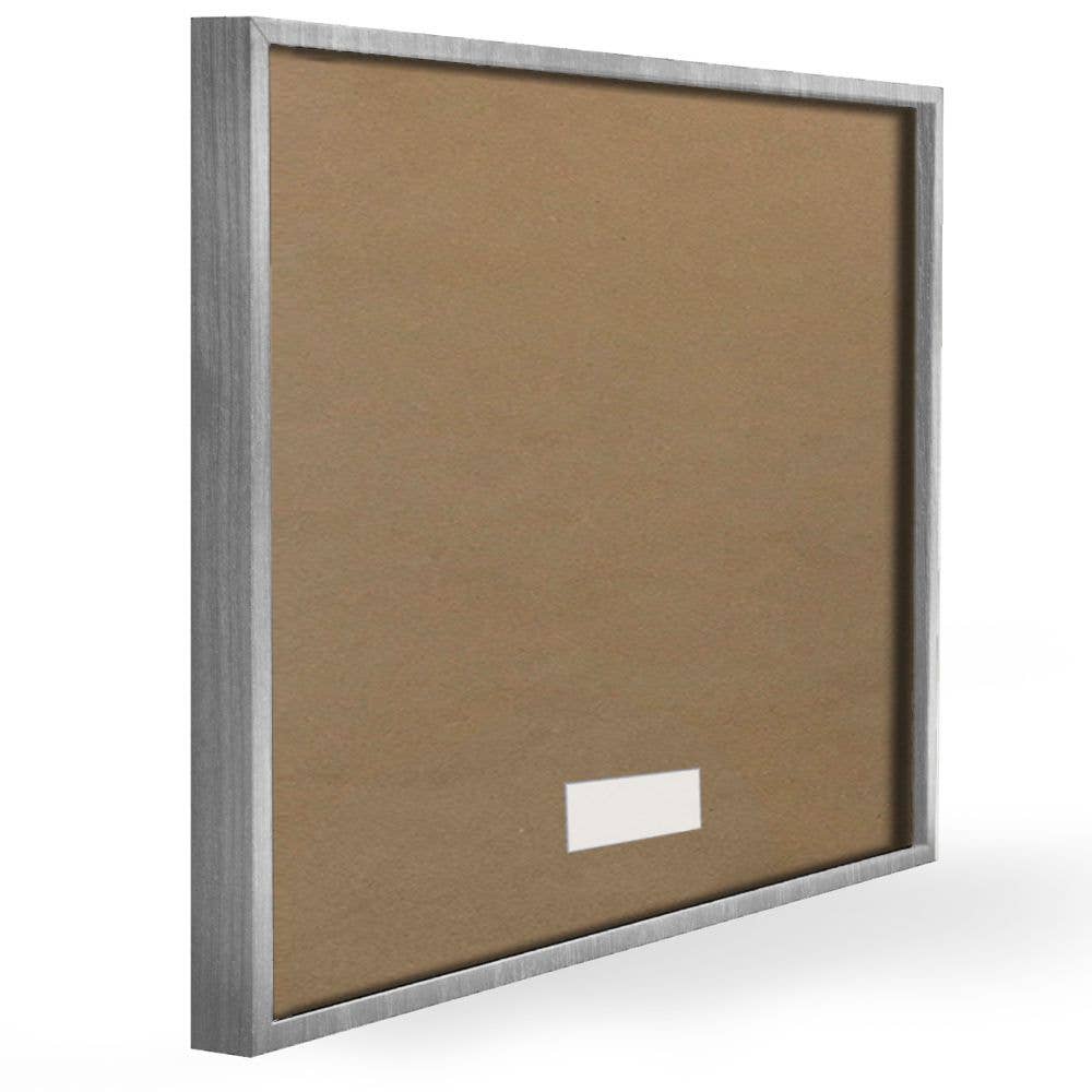Abstract Row Boat Framed