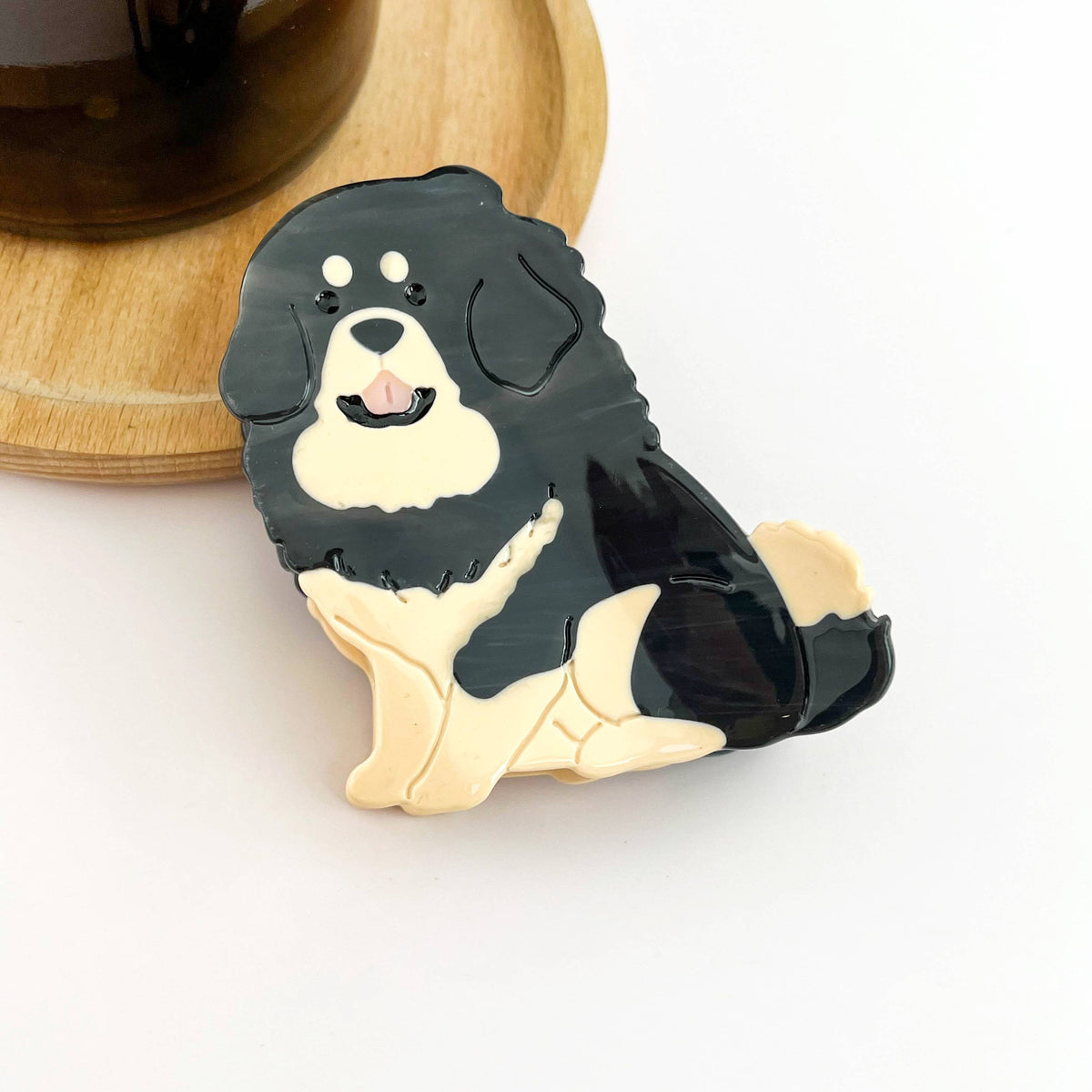 Cute Puppy Hair Claw Clip
