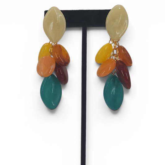 Western Boho Beaded Earrings | Handmade Statement Jewelry