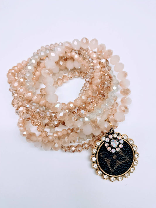 Upcycled Charm bracelet