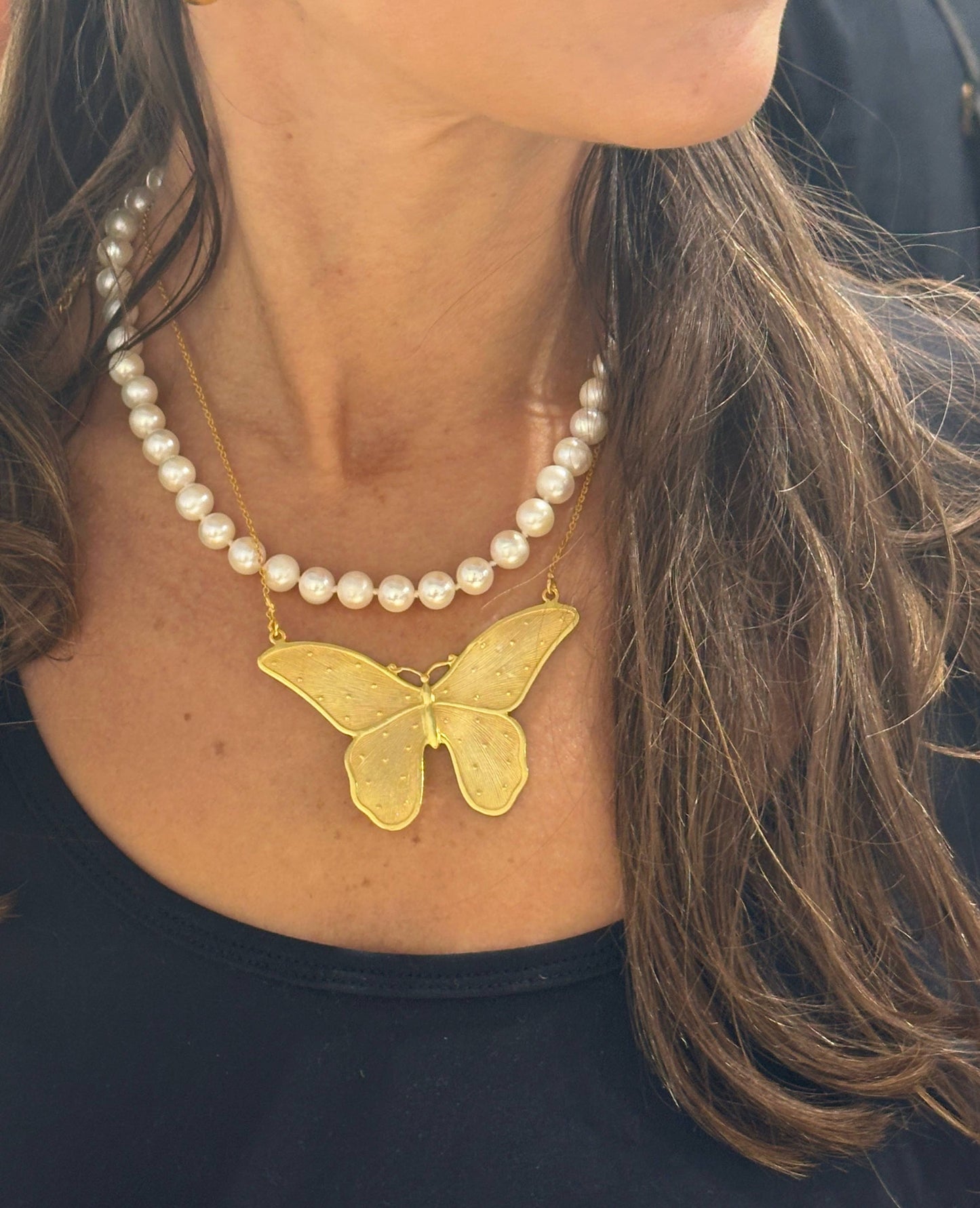 Butterfly Necklace | Gold Chain | Hope + Rebirth Necklace