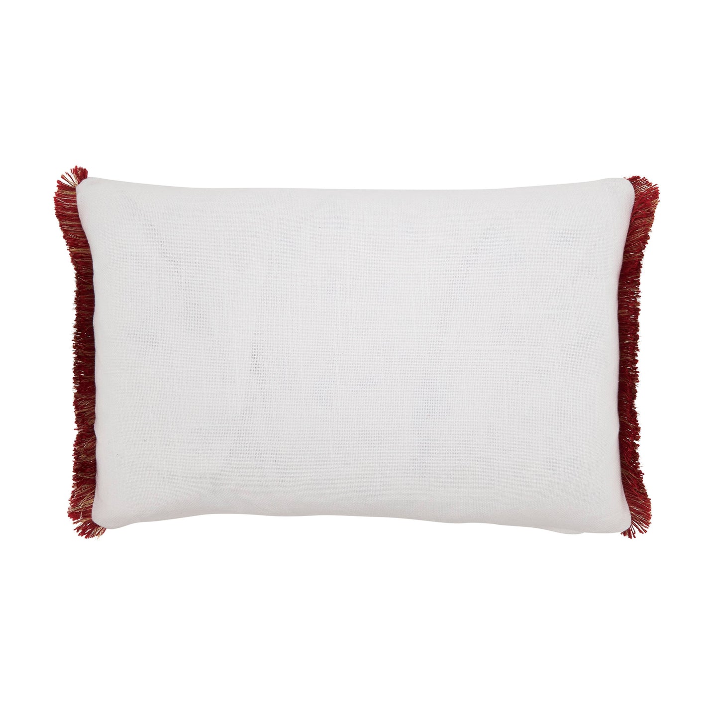 Holly Branch Throw Pillow