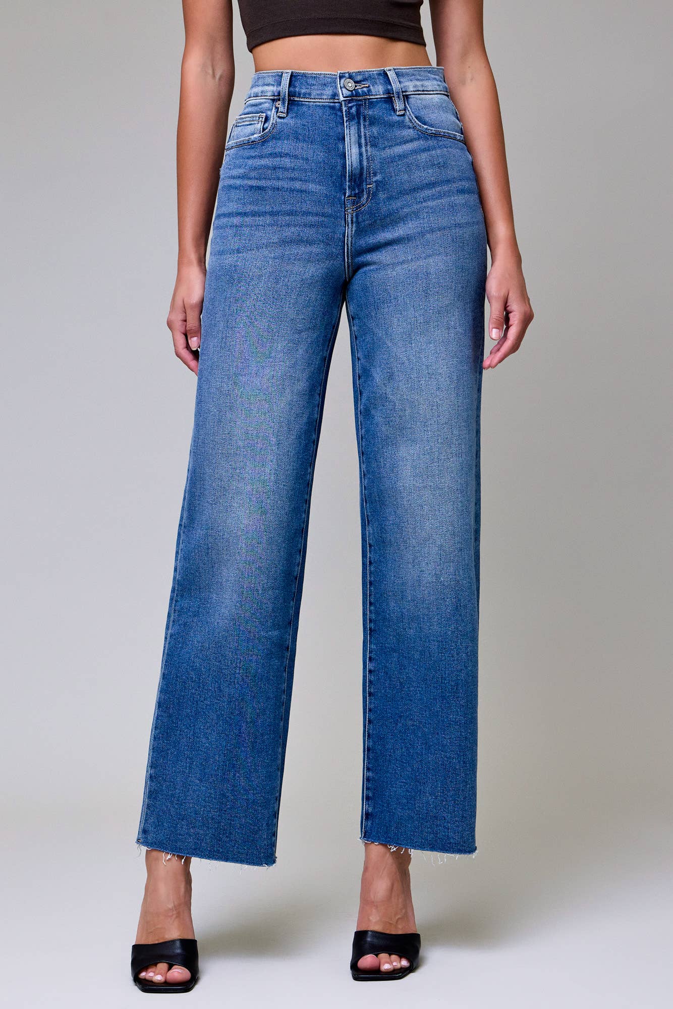 Medium Dark Clean Stretch Jeans