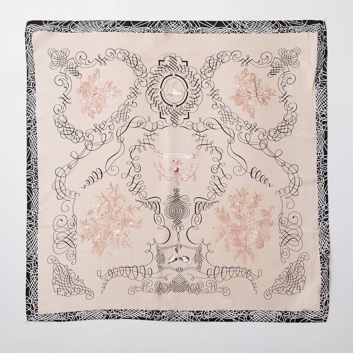 Artsy Design Scarf – 55x55cm for Summer Scarf Necklace Making, Hair, Bag Accessories