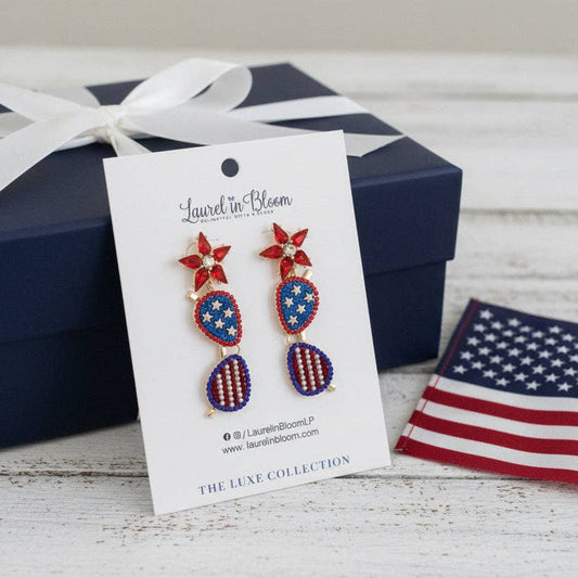 All-Star Patriot Aviator Earrings