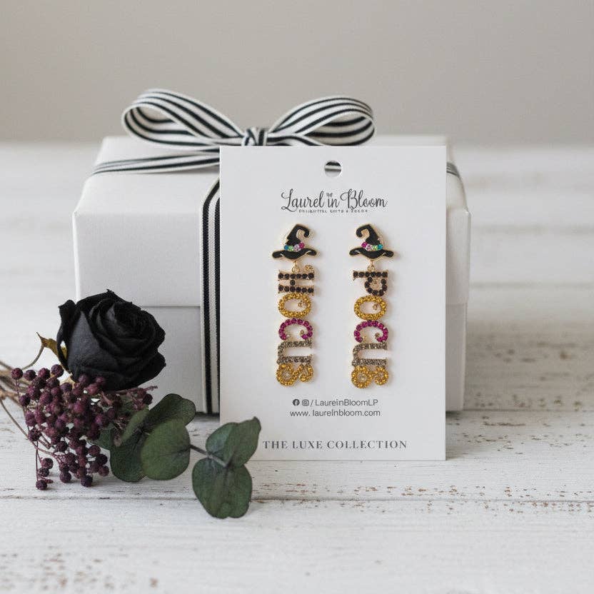 Hocus Pocus Crystal Statement Earrings