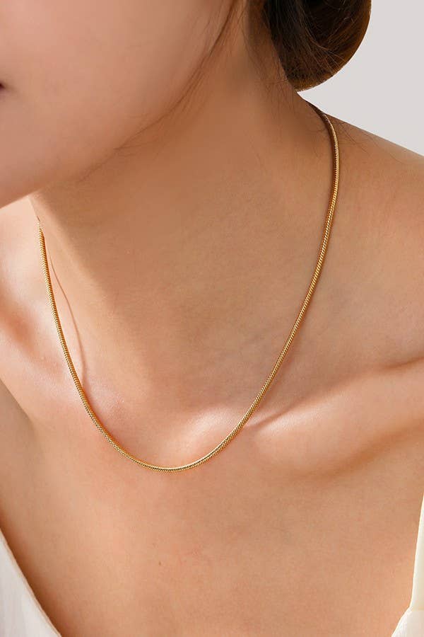 Stainless Steel Multi-Chain Necklace - Waterproof Tarnish Free
