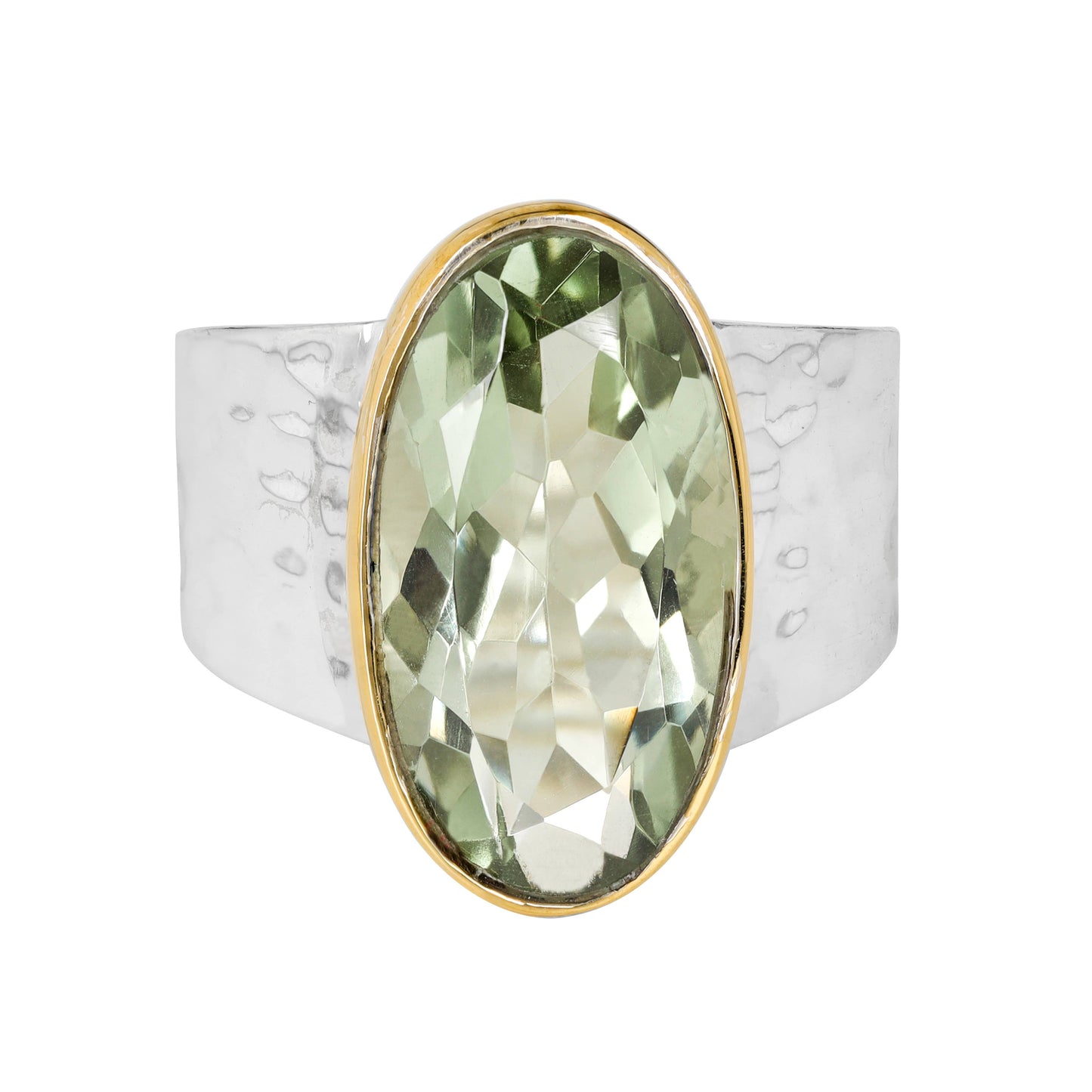 Green Amethyst Verdant Mirage Ring