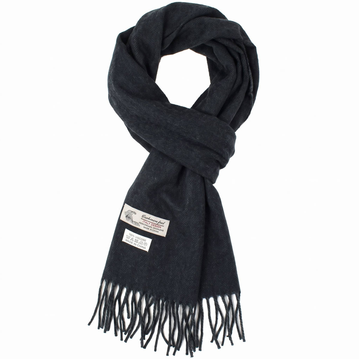 Winter Minimalist Soft Cashmere Feel Scarf Muffler