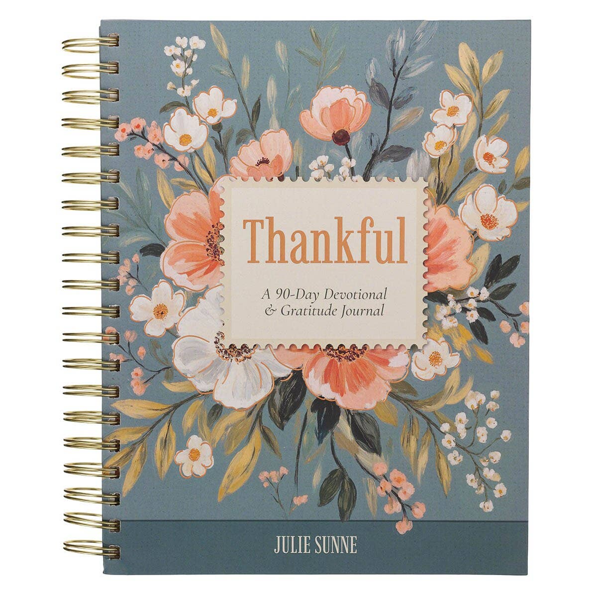 Thankful, A 90-Day Devotional Gratitude Journal HC Spiral