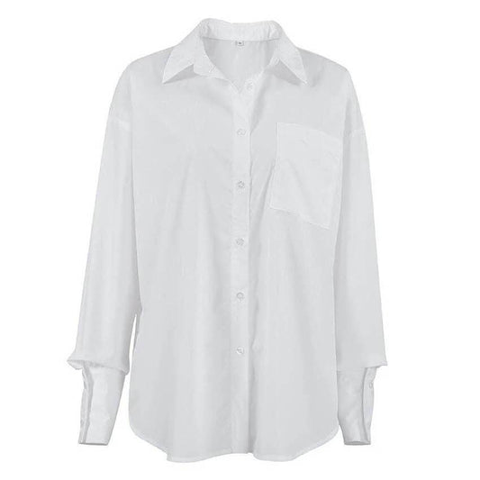 Loose Casual Lapel Elegant Shirt