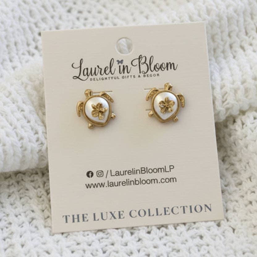 Turtle Cove Hibiscus Studs