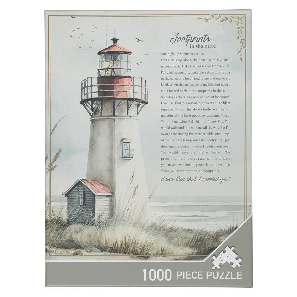 Puzzle 1000 pc. Lighthouse Footprints