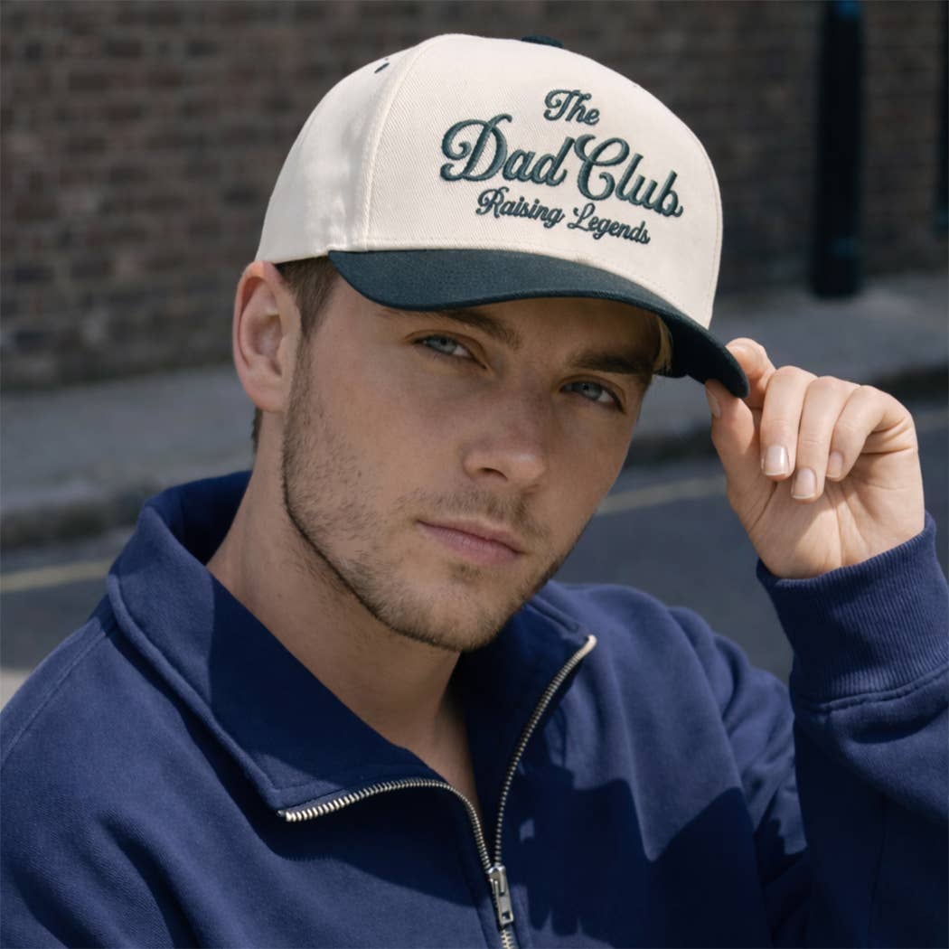 The Dad Club Raising Legends Embroidered Trucker Hat