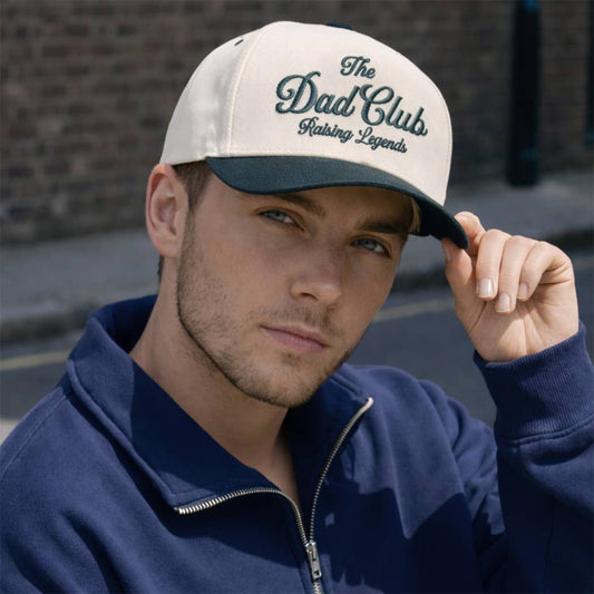The Dad Club Raising Legends Embroidered Trucker Hat