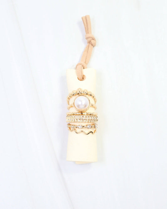 Krisha Ring Set Gold