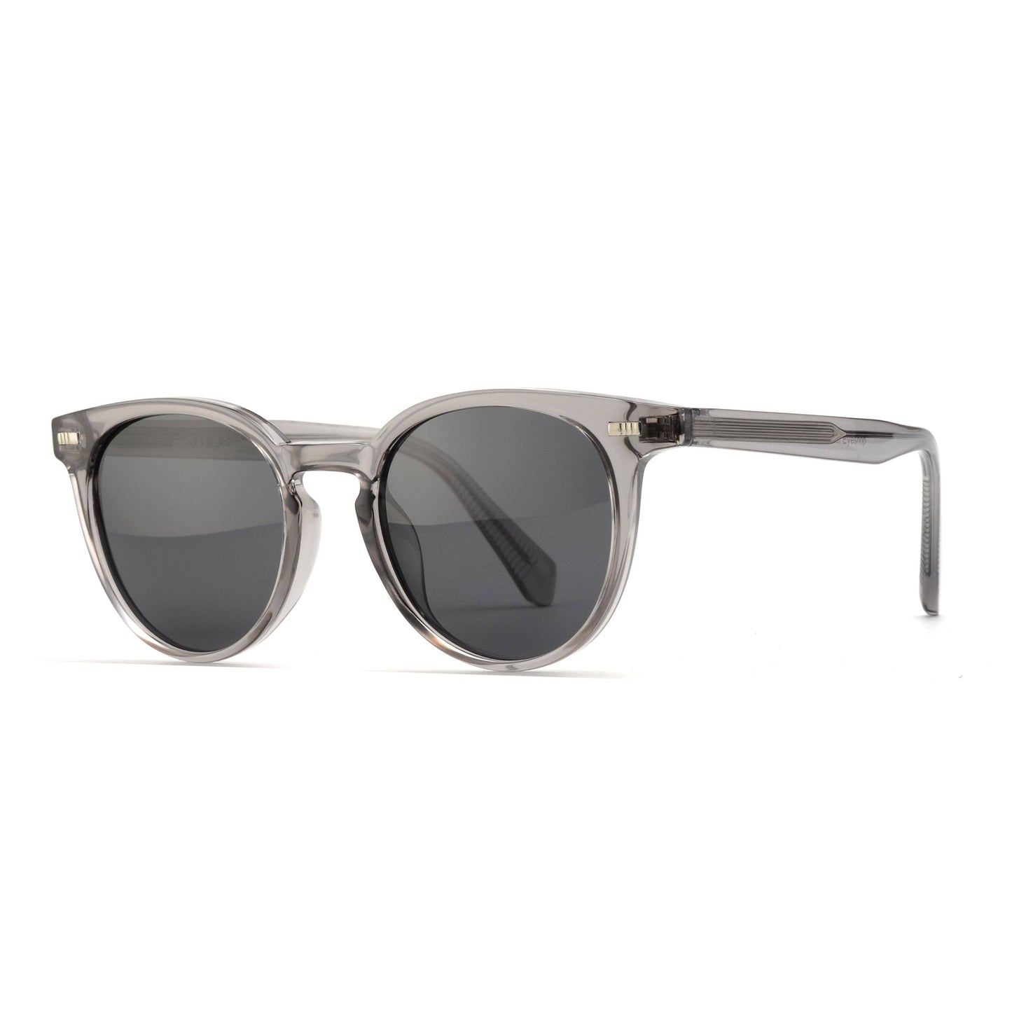 Sunglasses - COLLIN | Transparent Grey | Smoky Lens