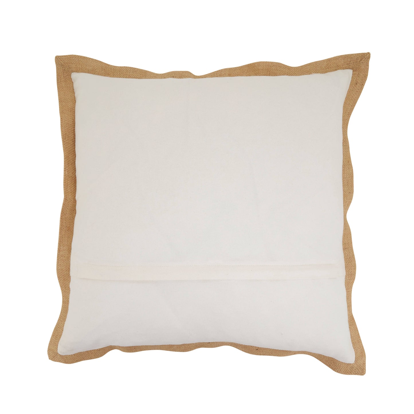 Embroidered Owl Throw Pillow