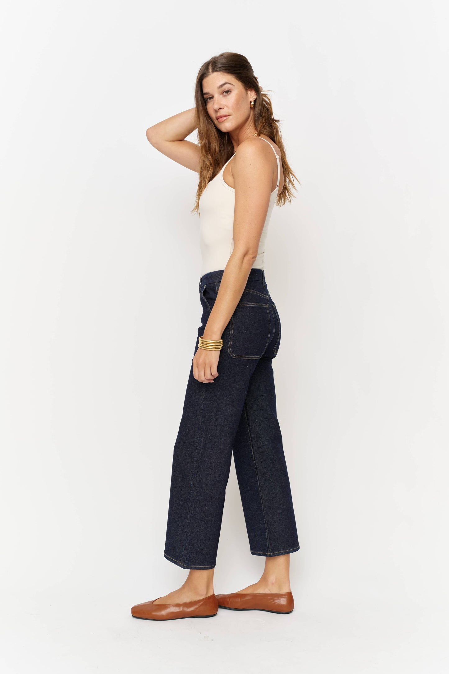 Aberdeen Carpenter Crop Jeans