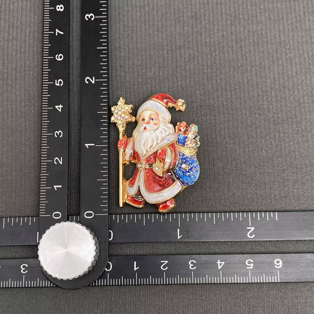 Christmas Santa Claus Brooch