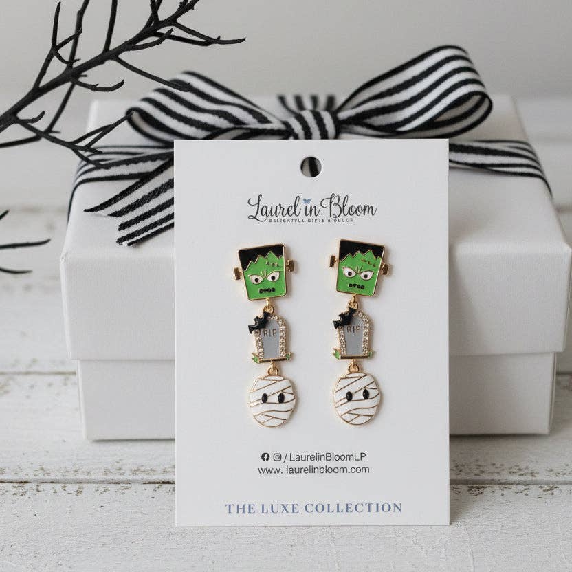 Monster Mash Drop Earrings