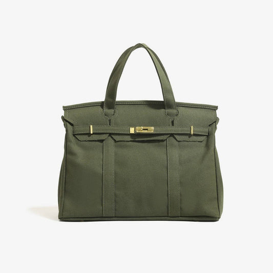 Boat Bag Solid Color - Handmade Premium Cotton Canvas