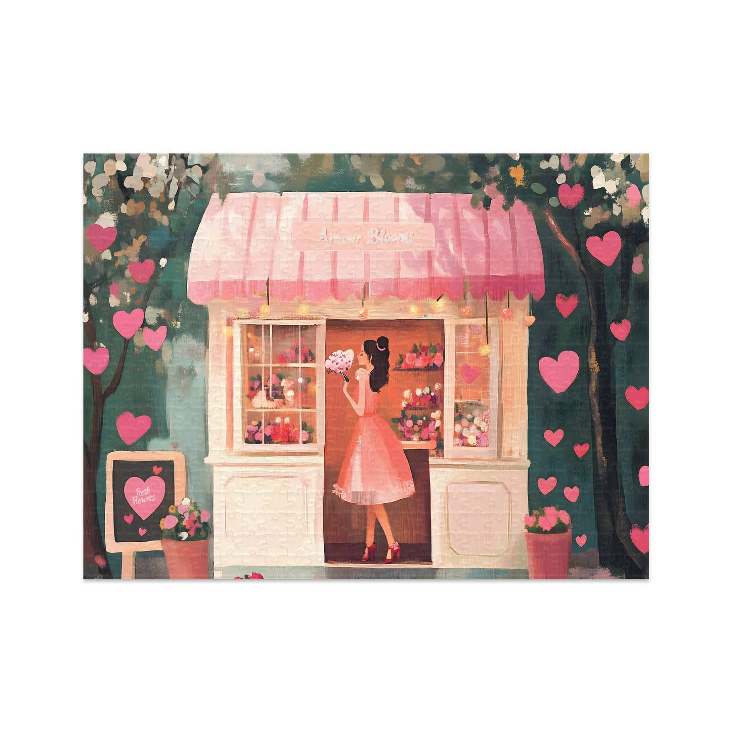 Hearts in Bloom - Puzzle