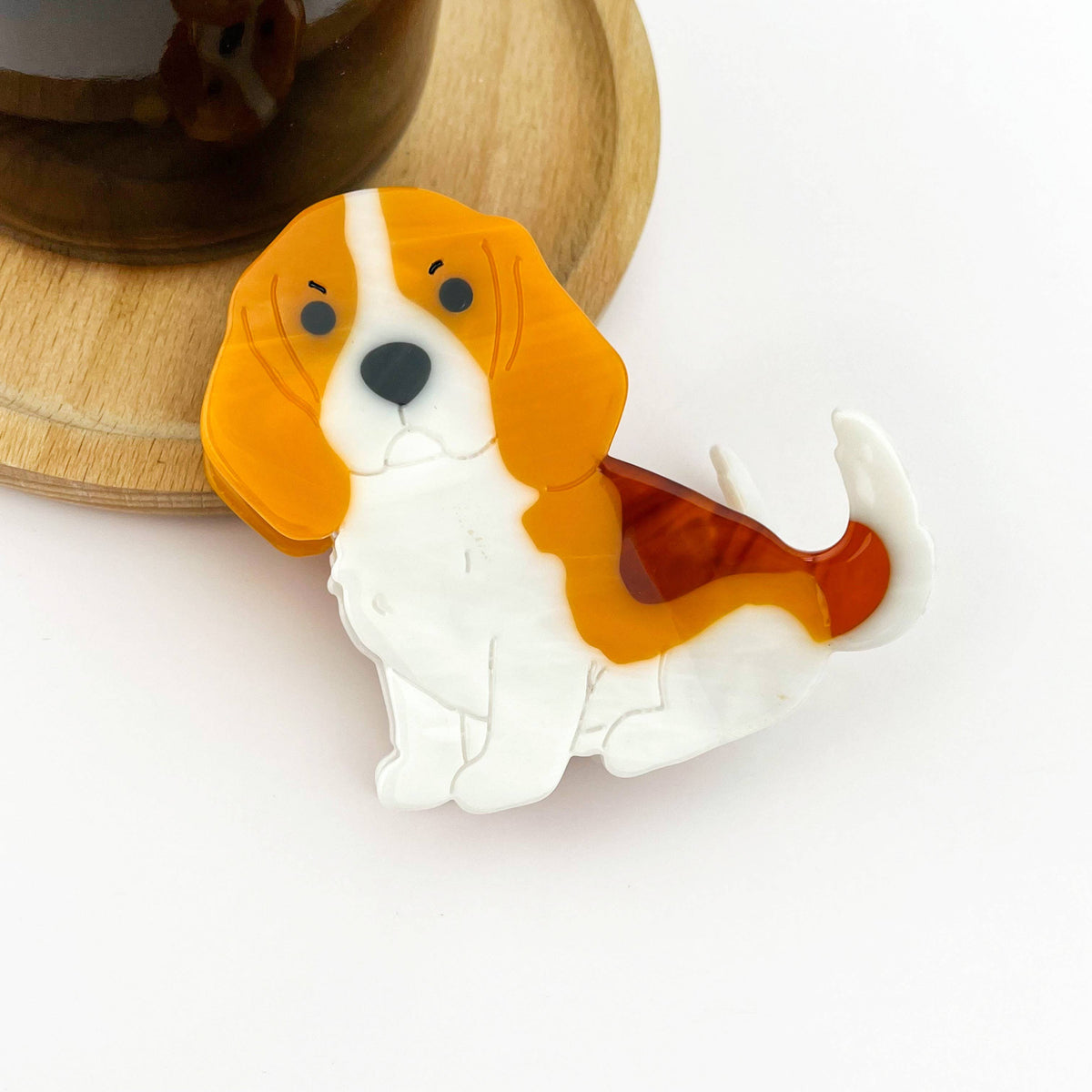 Cute Puppy Hair Claw Clip